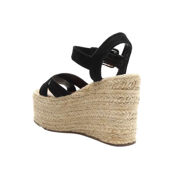 New! Schutz Blisse Platform Wedge Espadrille Chunky Sandal - Size 10 - Picture 2 of 12